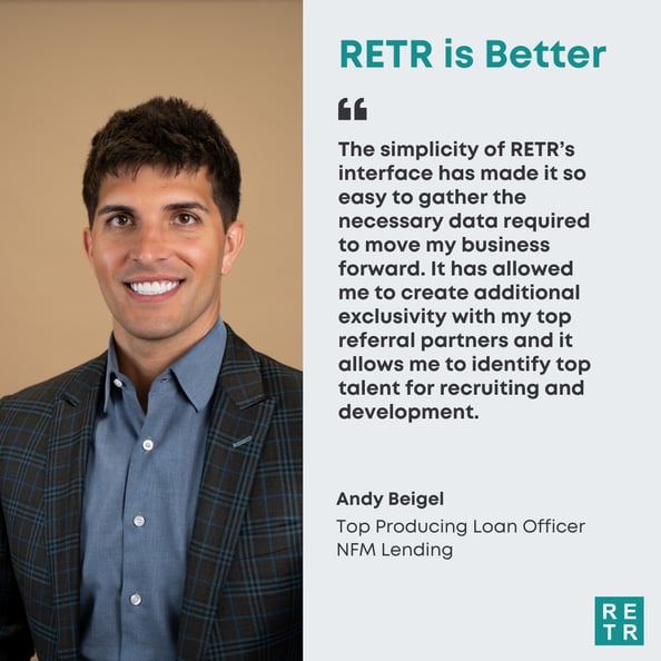 RETR Newsletter-23-LoanLossReport-2025-12_User Testimonial - Andy Beigel