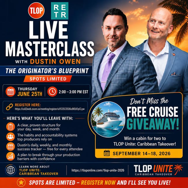 RETR Newsletter-25-TLOP Cruise-TLOP-RETR-Master-Class
