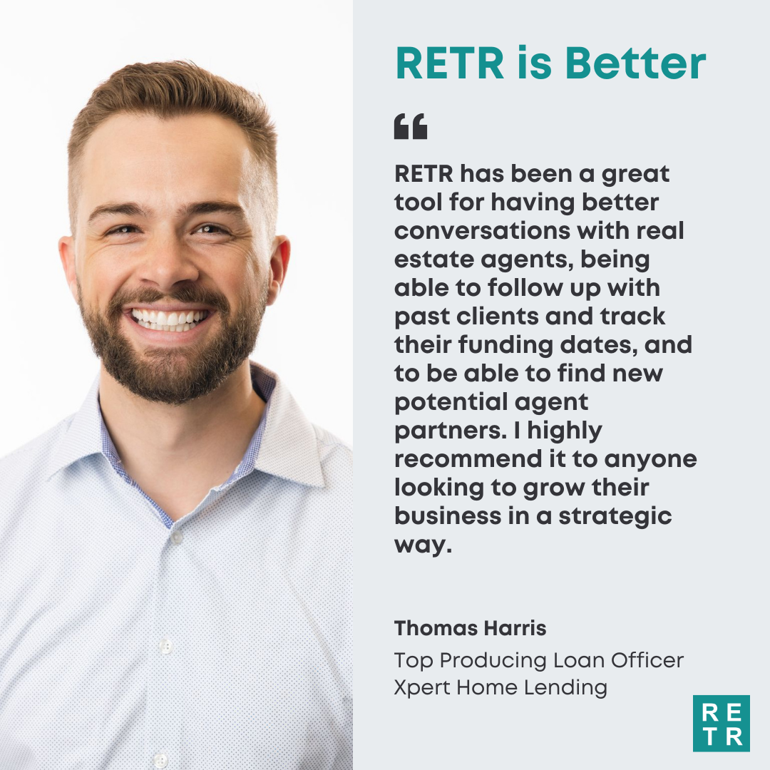 RETR Newsletter-39-MLO-count-Sidekick-18_User Testimonial - Thomas Harris